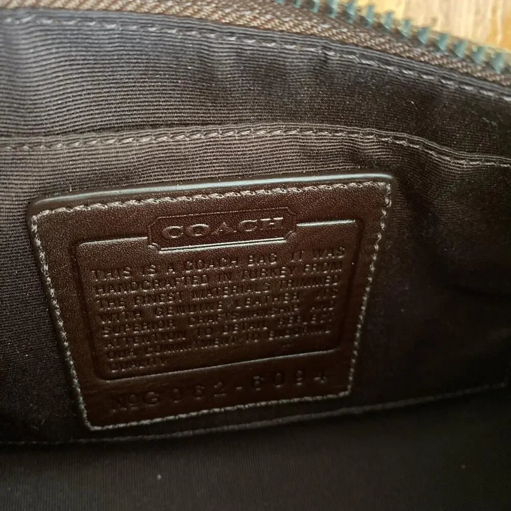 Vintage Coach Mini Signature Demi Bag - Picture 2 of 5
